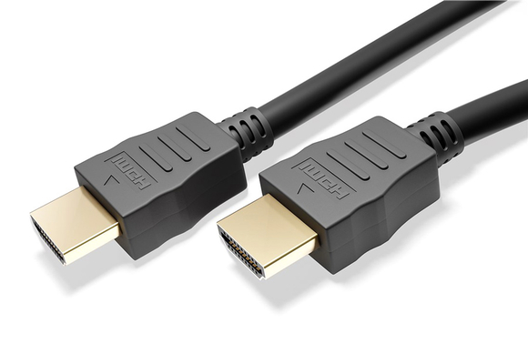 POWERTECH καλώδιο HDMI CAB-H191 με Ethernet, 4K/60Hz, 18 Gbps, 1.5m, μαύρο