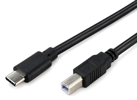 POWERTECH καλώδιο USB-C σε USB Type Β CAB-U167, 480Mbps, 2m, μαύρο