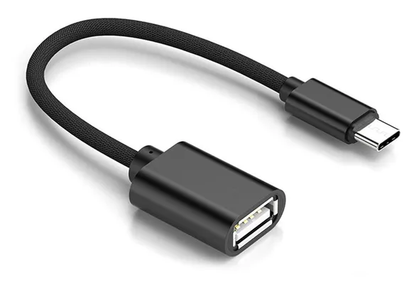 POWERTECH καλώδιο USB σε USB-C CAB-UC056, 480Mbps, 0.16m, μαύρο