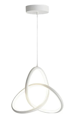 POWERTECH LED φωτιστικό οροφής HLL-0121, 15W, 4000K, Φ22cm x 1m, λευκό