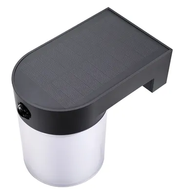 POWERTECH LED ηλιακό φωτιστικό PT-1520 με αισθητήρα κίνησης, 4W, 2000mAh, μαύρο