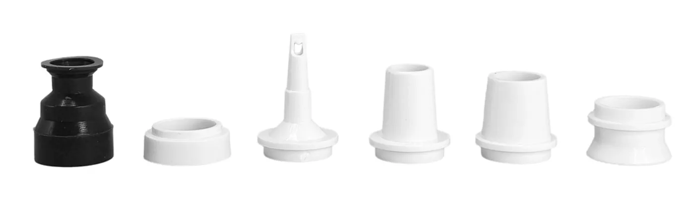 POWERTECH μίνι τρόμπα PT-1553 με φακό, 5W, επαναφορτιζόμενη, λευκή