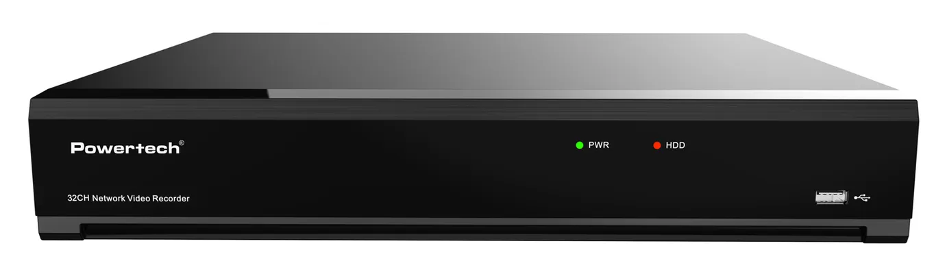 POWERTECH NVR καταγραφικό PT-1600, 12MP, H.264+/H.265+, 32 κανάλια