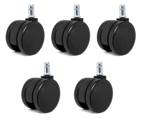 POWERTECH σετ ανταλλακτικά ροδάκια για PT-1390 καρέκλα γραφείου, 5τμχ