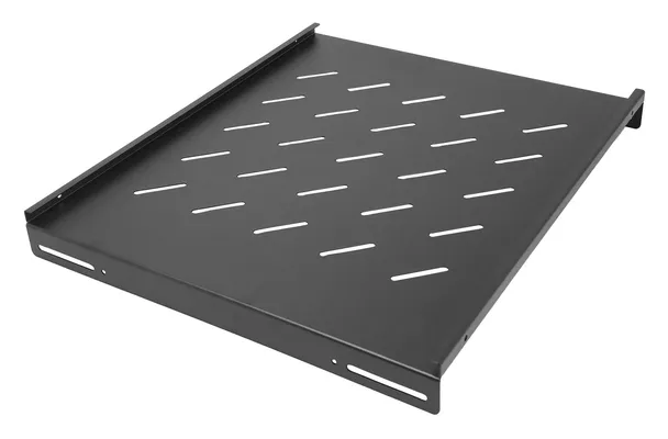POWERTECH σταθερό ράφι για rack 19" NETW-0052, 1U, βάθος 420mm, μαύρο