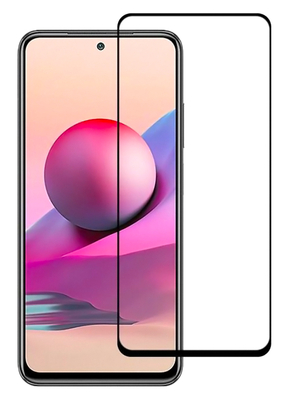 POWERTECH Tempered Glass 5D Full Glue TGC-0487, Xiaomi Note 10S, μαύρο