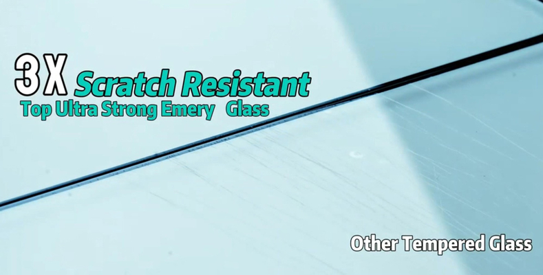 POWERTECH tempered glass Emery 5D TGC-0795 για iPhone 17/18 Pro, full glue