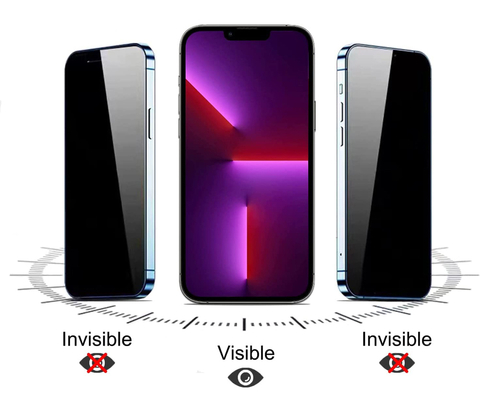 POWERTECH tempered glass Emery Private 5D TGC-0799 για iPhone 17 Pro, full glue