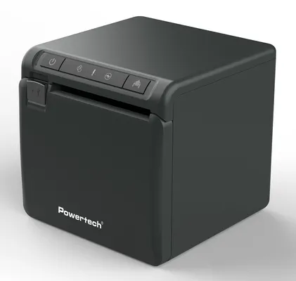 POWERTECH θερμικός εκτυπωτής αποδείξεων PT-1507, USB/Ethernet/Serial, auto cutter, μαύρος