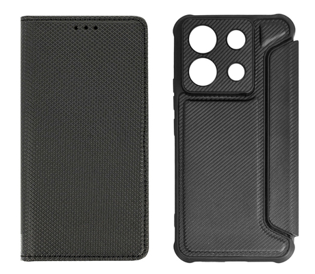 POWERTECH θήκη Razor Carbon MOB-1979 για Xiaomi Redmi Note 13 Pro 5G, μαύρη