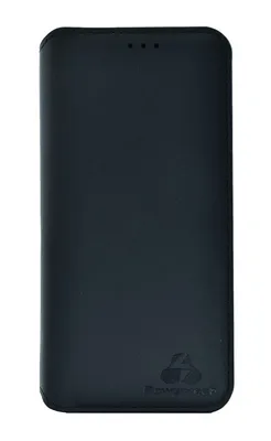 POWERTECH Θήκη Slim Leather για Samsung A5 2018, μαύρη