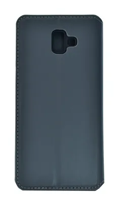 POWERTECH Θήκη Slim Leather για Samsung J6 Plus 2018, γκρι
