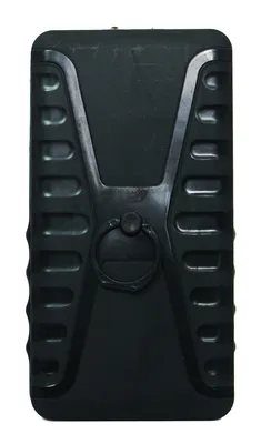 POWERTECH universal θήκη κινητού με ring PT-531, έως 8.5 x 16cm, μαύρη