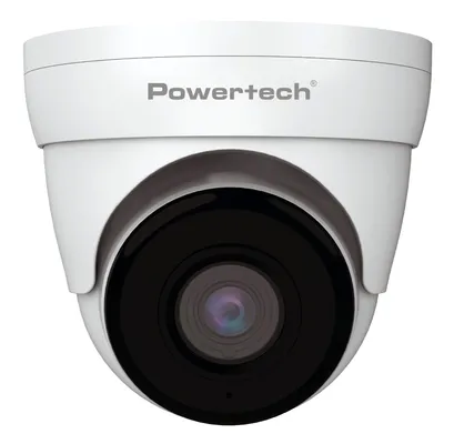 POWERTECH υβριδική κάμερα CCTV PT-1587 με μικρόφωνο & υπέρυθρα, 5MP, 2.8mm, IP66