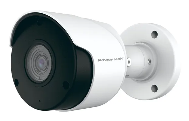 POWERTECH υβριδική κάμερα CCTV PT-1588 με μικρόφωνο & υπέρυθρα, 5MP, 2.8mm, IP66