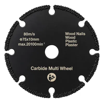 POWERTERCH δίσκος κοπής ξύλου PT-1649, 75mm, 20100rpm