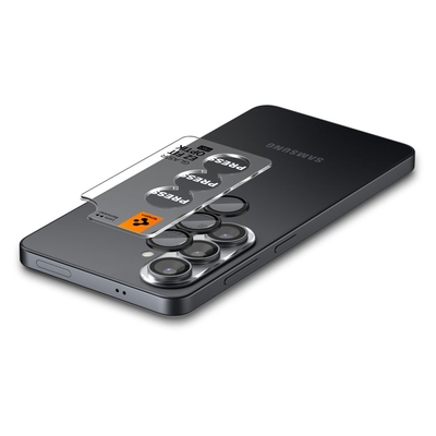 Προστασία Κάμερας Spigen Optik Pro HD Glass Ez Fit για Samsung SM-S942 Galaxy S26 2 Τεμαχίων Μαύρο