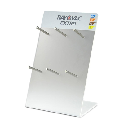Rayovac Hearing Aid Display / Battery Stand 6 Hooks (RAY20486)
