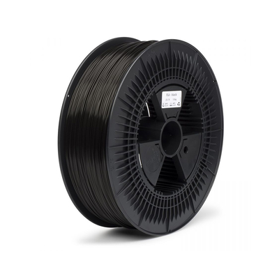 REAL PLA 3D Printer Filament - Black- spool of 5Kg – 2.85mm (REALPLARBLACK5000MM285)
