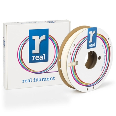 REAL PLA 3D Printer Filament - Neutral - spool of 0.5Kg - 2.85mm (REALPLATNATURAL500MM285)