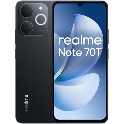 Realme Note 70T 4G Dual Sim 6.74" 4GB/128GB IP54 Obsidian Black