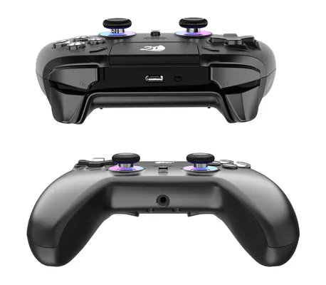 ROAR ασύρματο gamepad RR-0023, Switch/PS4/PC/iOS/Android, Bluetooth, μαύρο