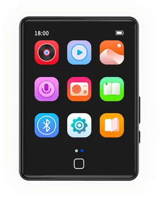 RUIZU MP3 player M20 με οθόνη αφής 2.8", 16GB, Bluetooth, ελληνικό μενού, μαύρο
