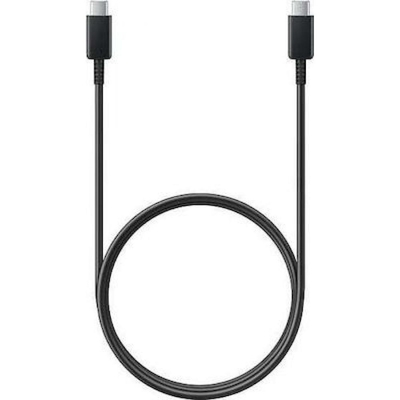 Samsung Regular USB 2.0 Cable USB-C male - USB-C male Μαύρο 1m (EP-DA705BBEGWW) (SAMEP-DA705BBEGWW)