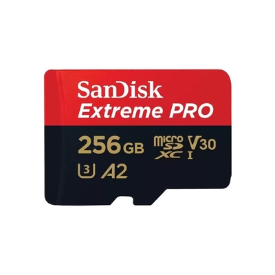Sandisk Extreme Pro microSDHC 256GB Class 10 U3 V30 A2 UHS-I (SDSQXCD-256G-GN6MA)