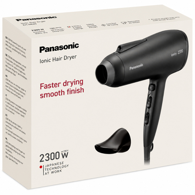 Σεσουάρ Μαλλιών Panasonic EH-NE85-K825 2300W Ion Care με 3 Επιλογές Αέρα 4 Επιλογές Στεγνώματος Heat Protection και Ακροφύσιο Μαύρο