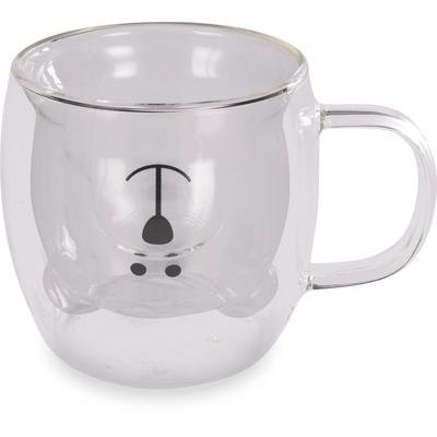 Σετ Ποτήρια VASO Lamart LT9125 Γυάλινα με Διπλό Τοίχωμα 250ml Διάφανα 2 Τεμ