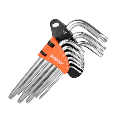 Shind Σετ Torx Με Τρυπα Μακρια Τ10-τ50 (SHI-94338) (SHI94338)