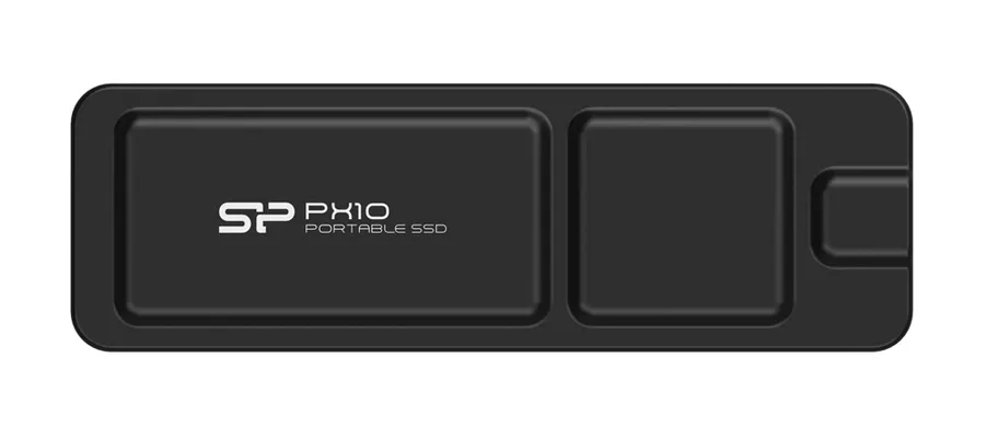 SILICON POWER εξωτερικός SSD PX10, 512GB, USB 3.2, 1050-1050MB/s, μαύρος