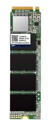 SILICON POWER industrial SSD NVMe PCIe Gen3x4 M.2 2280 MEC3K0E, 128GB, 2.600/2.000MBps, 3D TLC, -20~75 °C