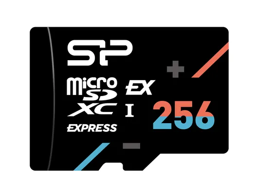 SILICON POWER κάρτα μνήμης microSDXC Express Hypera, 256GB, PCIe Gen 3x1, C10 UHS-I U3 A1 V30