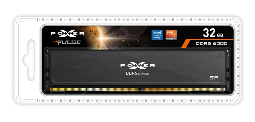 SILICON POWER μνήμη DDR5 UDIMM XPOWER Pulse, 32GB, 6000MHz, CL38