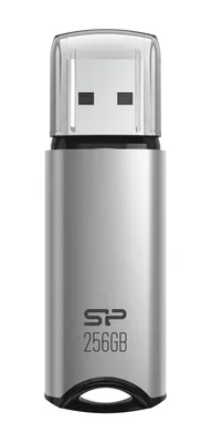 SILICON POWER USB Flash Drive Marvel M02, 256GB, USB 3.2, γκρι