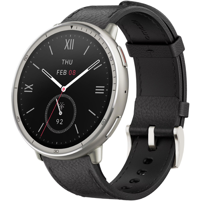 Smartwatch Amazfit Active 2 (Round Premium) 1.32" AMOLED  GPS NFC 5 ATM με Δυνατότητα Κλήσεων Black