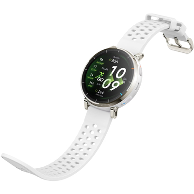 Smartwatch Amazfit Active 3 Premium 1.32" AMOLED GPS NFC 5 ATM με Δυνατότητα Κλήσεων Aero White