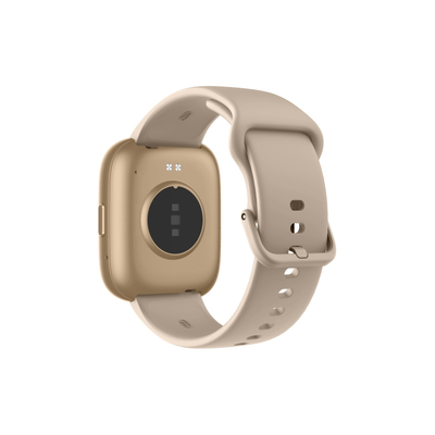 Smartwatch Maxcom Ecowatch 6 1.83" 300 mAh IP68 με Δυνατότητα Κλήσεων Gold