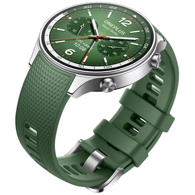 Smartwatch OnePlus Watch 2R 1,43" AMOLED GPS NFC IP68 με Δυνατότητα Κλήσεων Forest Green