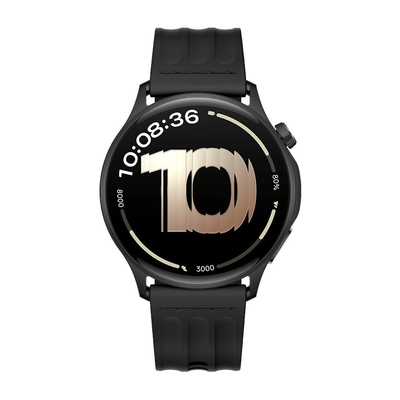 Smartwatch OnePlus Watch Lite 1.46" AMOLED GPS 5 ATM με Δυνατότητα Κλήσεων Black Steel