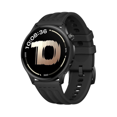 Smartwatch OnePlus Watch Lite 1.46" AMOLED GPS 5 ATM με Δυνατότητα Κλήσεων Black Steel