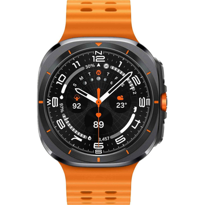 Smartwatch Samsung Galaxy Watch Ultra (2025) LTE L705 1.5" Super AMOLED GPS eSim NFC 10ATM με Δυνατότητα Κλήσεων Titanium Grey