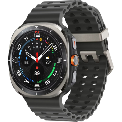 Smartwatch Samsung Galaxy Watch Ultra (2025) LTE L705 1.5" Super AMOLED GPS eSim NFC 10ATM με Δυνατότητα Κλήσεων Titanium Silver