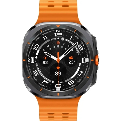 Smartwatch Samsung Galaxy Watch Ultra (2025) LTE L705 1.5" Super AMOLED GPS eSim NFC 10ATM με Δυνατότητα Κλήσεων Titanium Grey