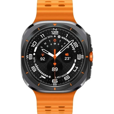 Smartwatch Samsung Galaxy Watch Ultra (2025) LTE L705 1.5" Super AMOLED GPS eSim NFC 10ATM με Δυνατότητα Κλήσεων Titanium Grey