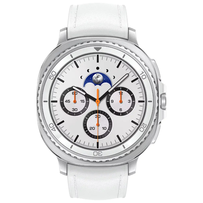 Smartwatch Samsung Galaxy Watch8 Classic LTE L505 1.3" Super AMOLED GPS eSIM NFC 5ATM με Δυνατότητα Κλήσεων White
