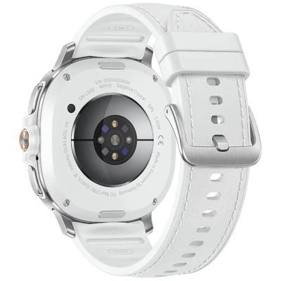 Smartwatch Samsung Galaxy Watch8 Classic LTE L505 1.3" Super AMOLED GPS eSIM NFC 5ATM με Δυνατότητα Κλήσεων White