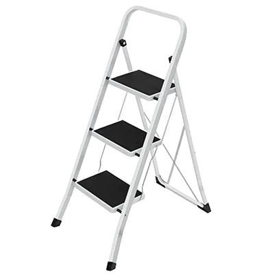 Songmics Σκάλα 3 Bαθμίδων (GSL03WT) (SNGGSL03WT)